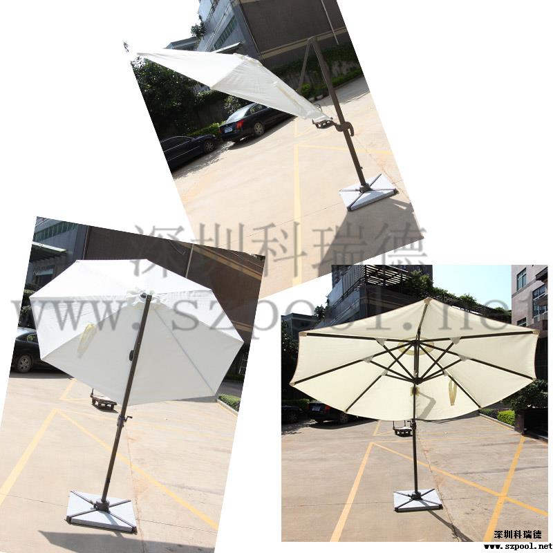 3米大型鋁合金戶外羅馬傘遮陽傘沙灘傘崗亭傘